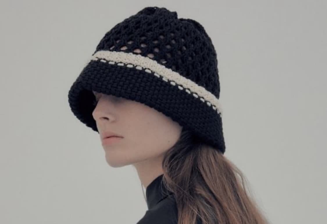 문선 허니콤 니트 버킷햇 상품이미지1