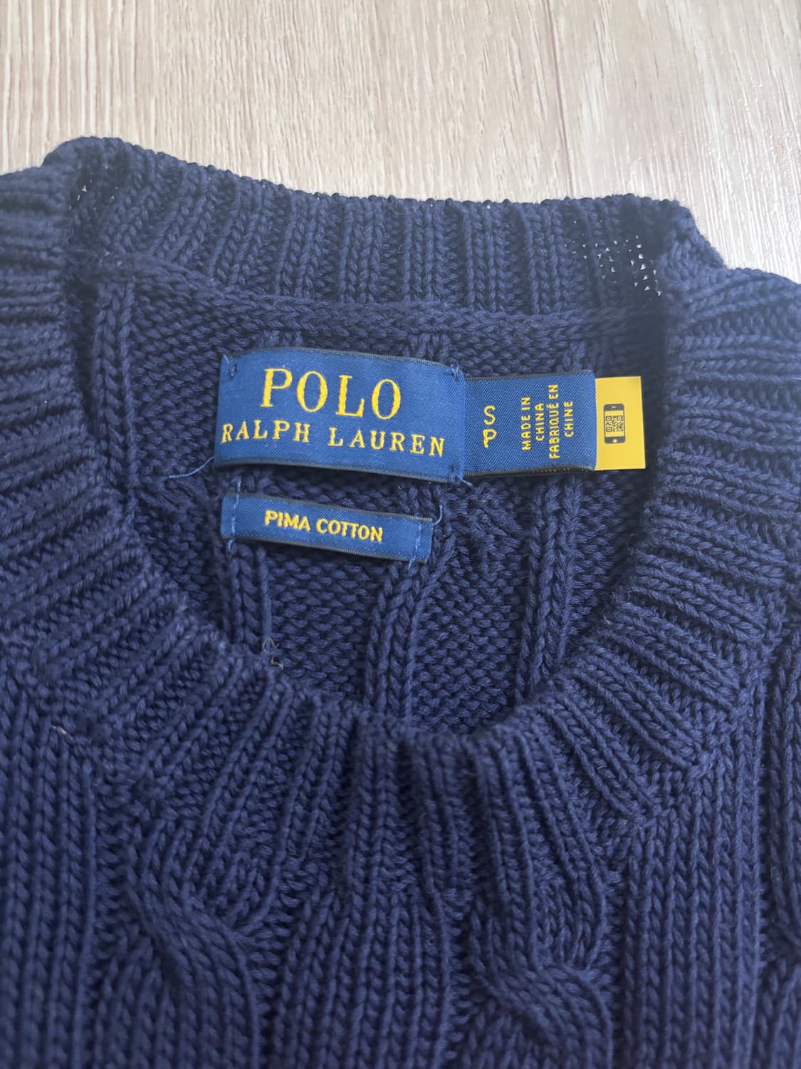 폴로 반팔니트 네이비 s 상품이미지3