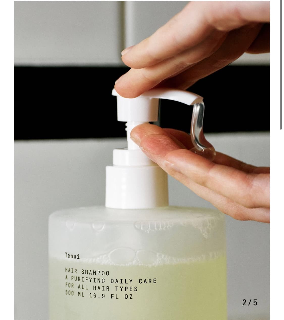 (새상품) 테누이 샴푸 + 바디 스크럽 상품이미지5