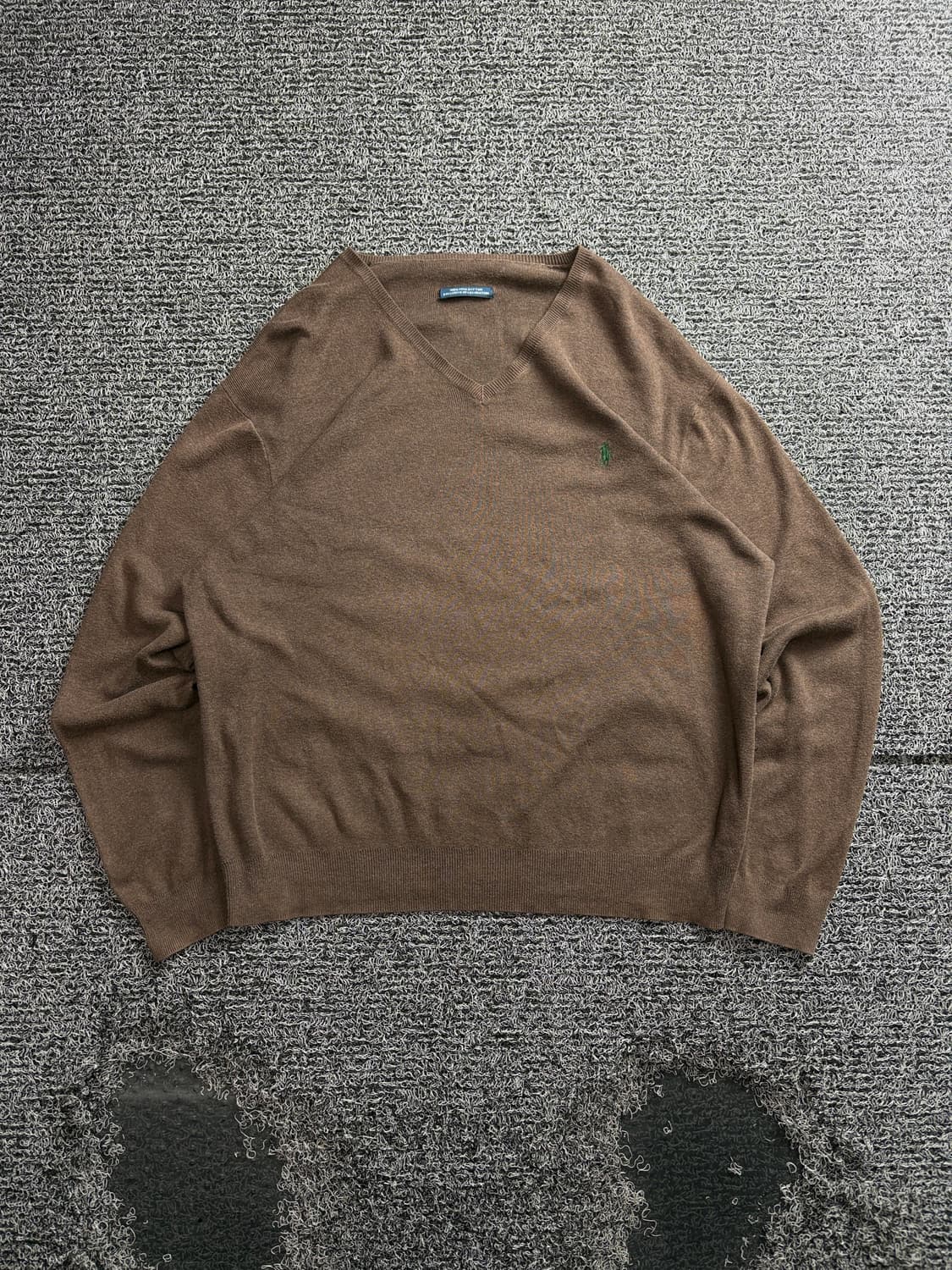 폴로 랄프로렌 브이넥 피마 코튼 니트 4216 상품이미지2