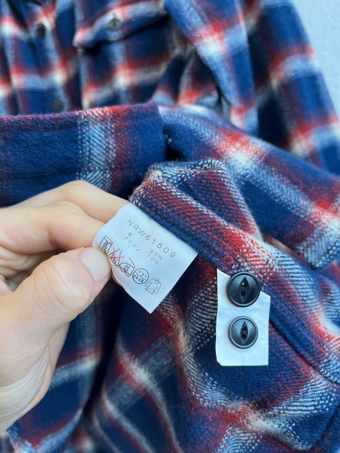 노스페이스 재팬 울 체크셔츠 우먼즈 상품이미지5