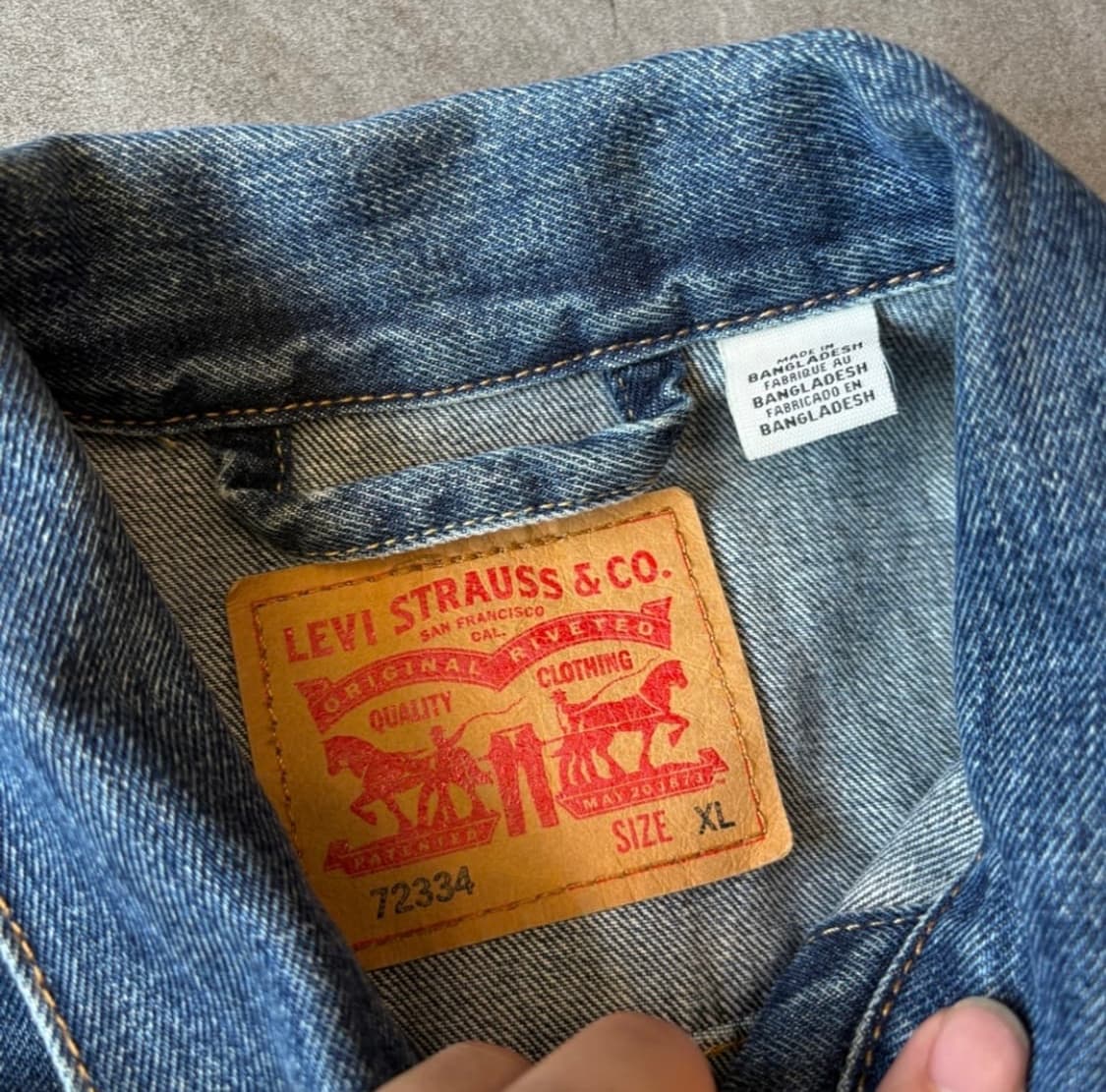 리바이스 청자켓 상품이미지5