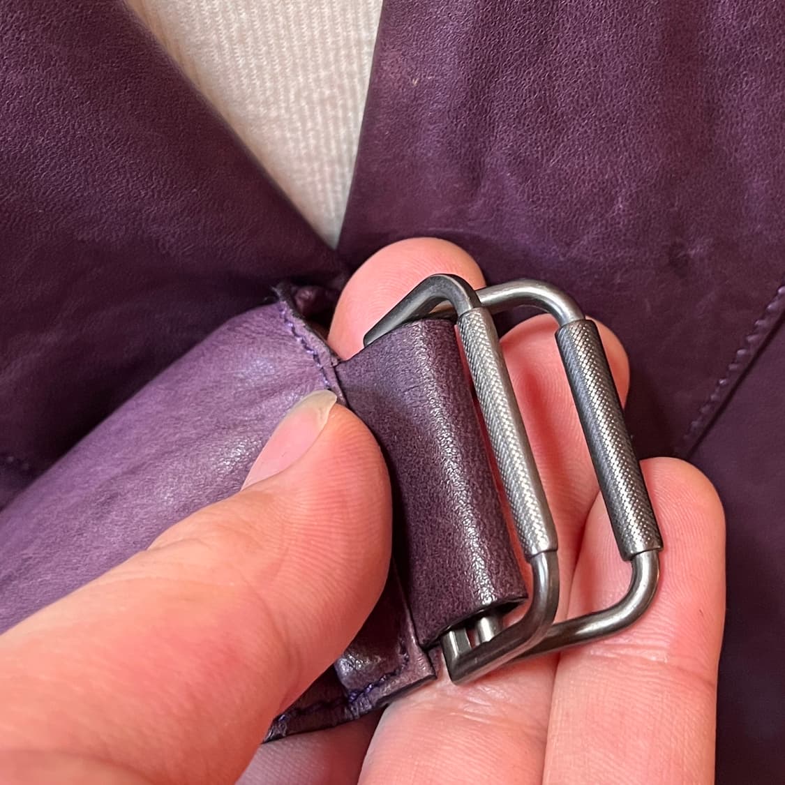 00s 보테가 베네타 레더 자켓 실크 라이닝 IT38 토마스 마이어 상품이미지5