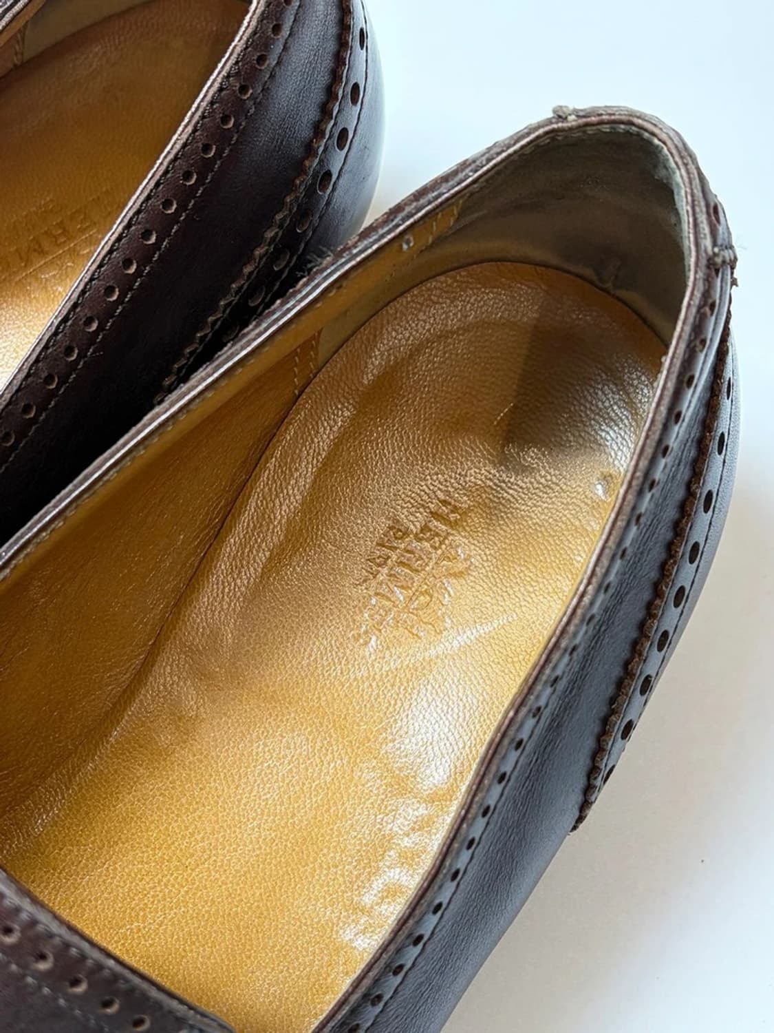 에르메스 90's OG 테슬 로퍼 구두 Q1464 상품이미지7