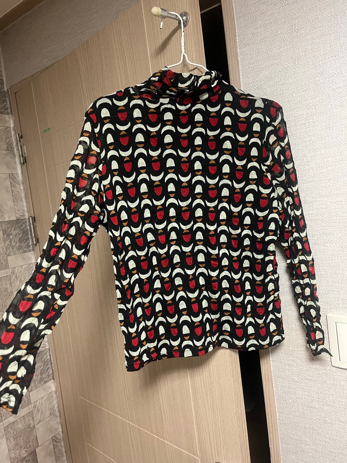 빈티지 쉬어 탑 빈티지슬리브리스 상품이미지2