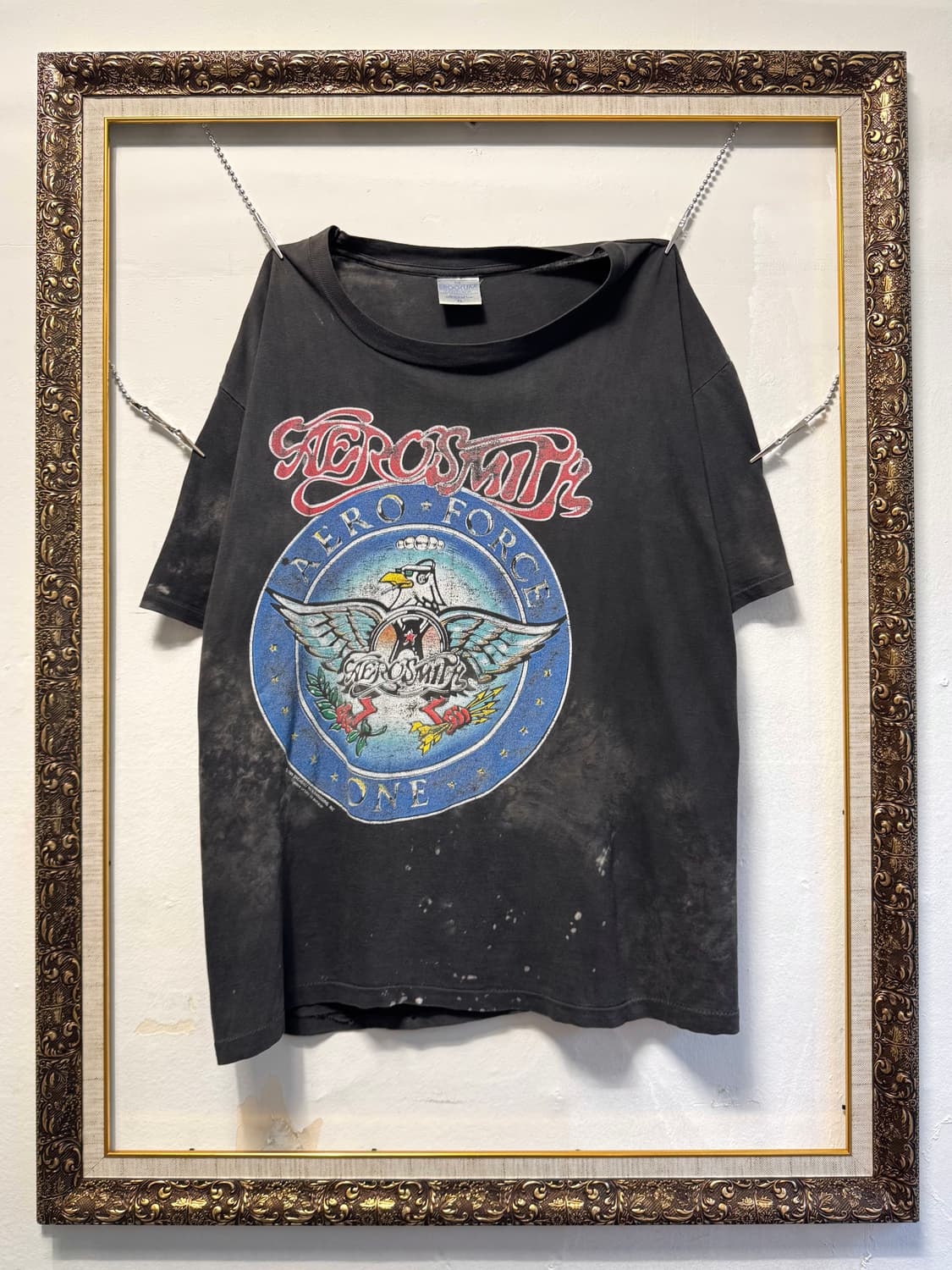 빈티지 89s Aerosmith Pump tour 에어로스미스 밴드티 상품이미지1
