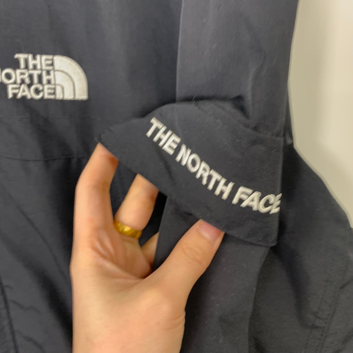 노스페이스 포켓 블랙 윈드 바람막이 상품이미지5