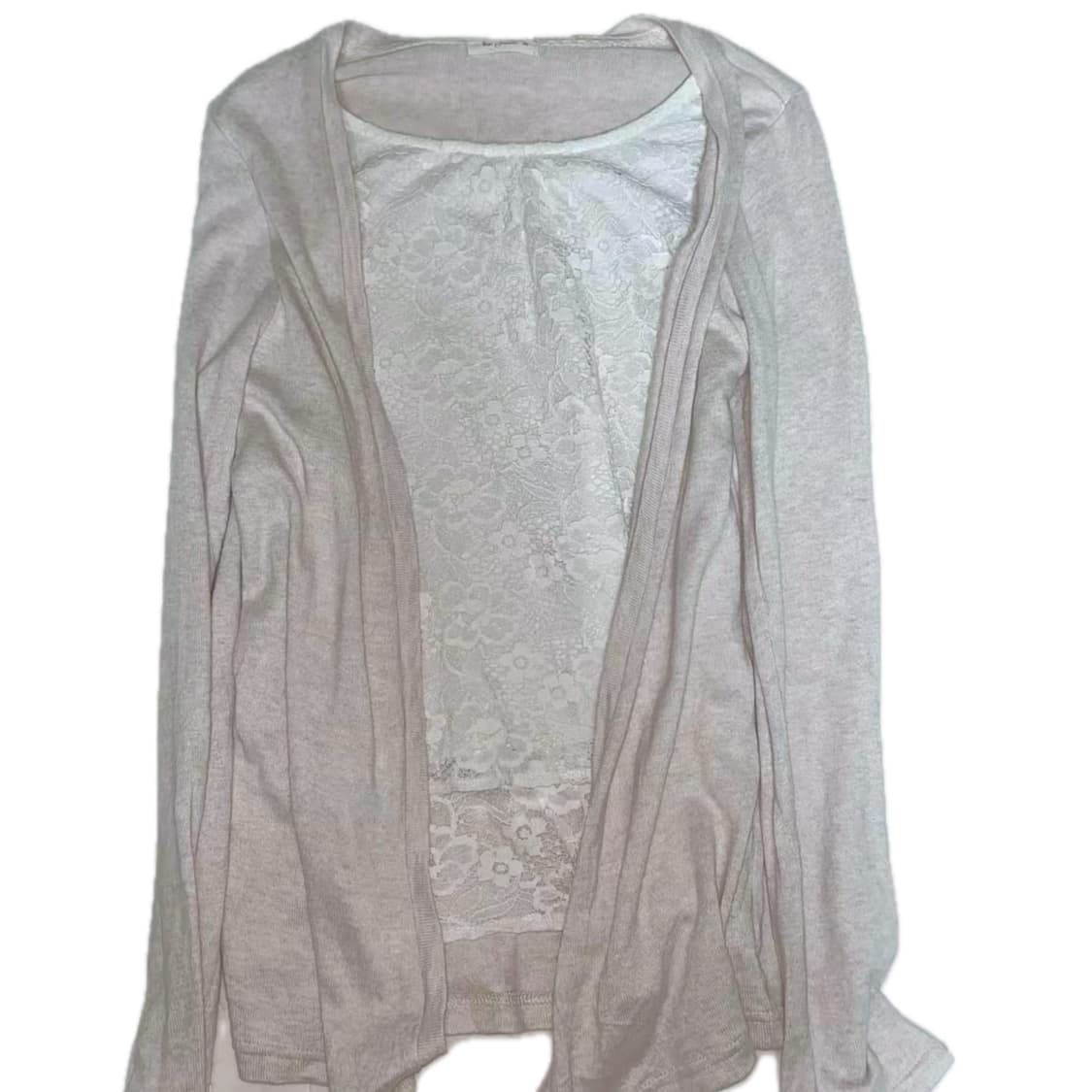 일본빈티지 모리걸 핑크 딸기우유 가디건 나시 꽃무늬 슬림핏  상품이미지1