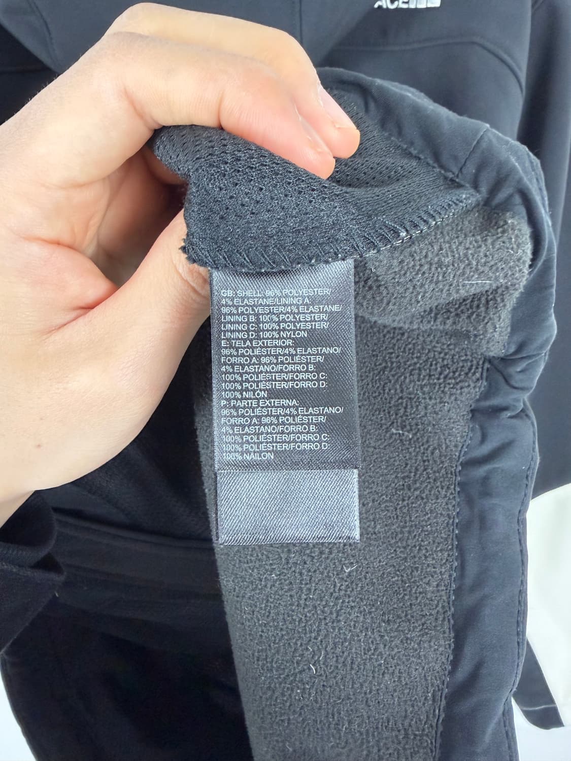 a56) 노스페이스 소프트쉘 기모 자켓 상품이미지7