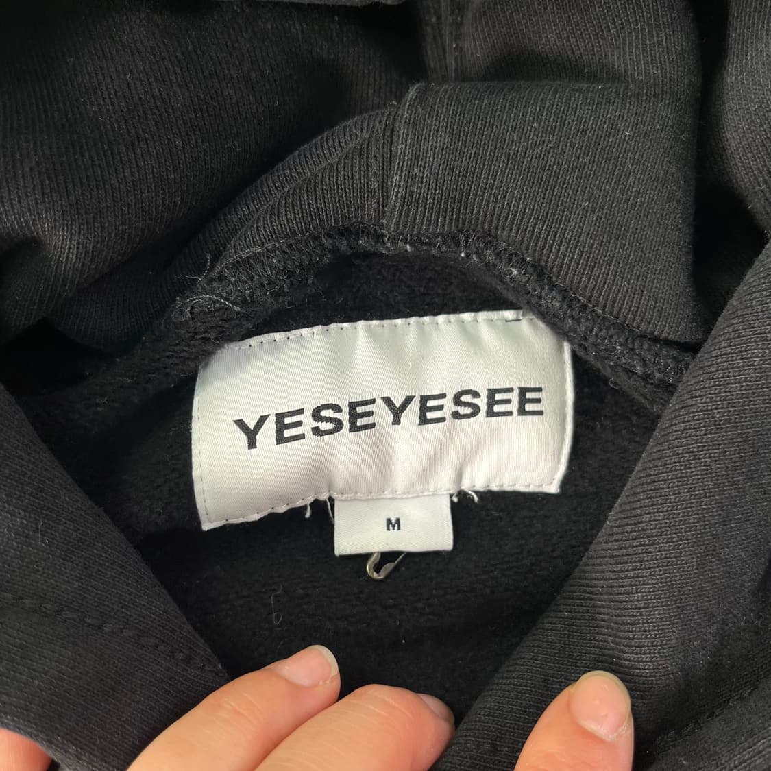 100 예스아이씨 빅로고 후드티 상품이미지3