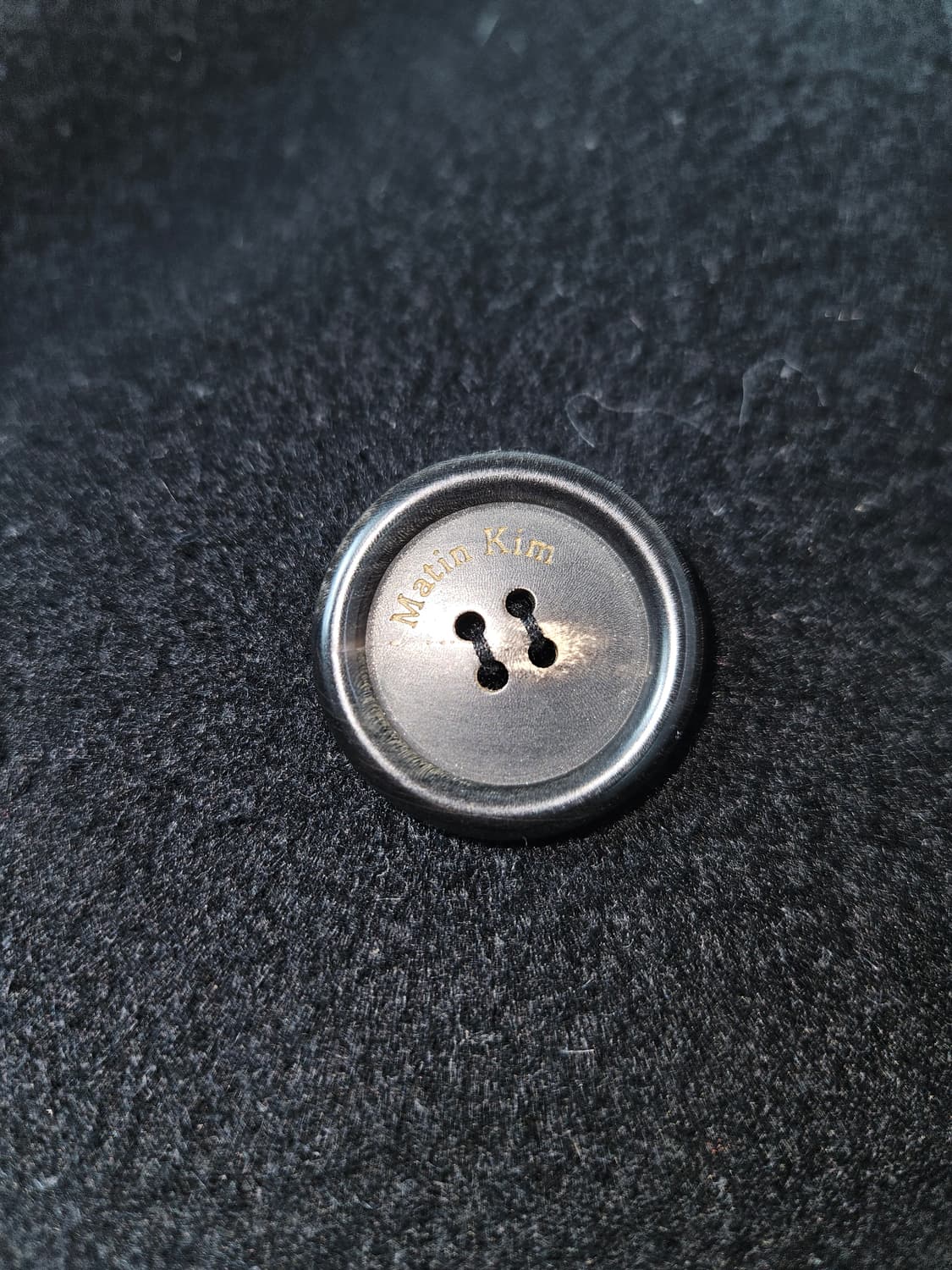 마뗑킴 레글런 울 코트 롱 자켓 블랙 Matin kim 상품이미지3