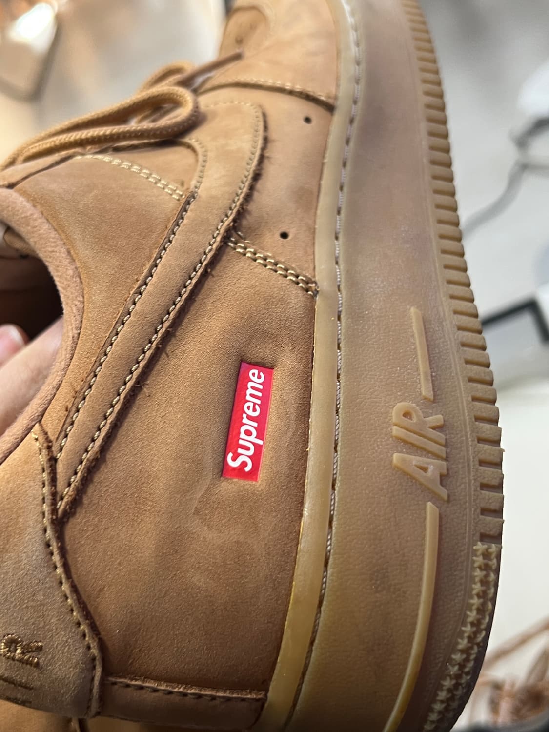 나이키 슈프림 에어포스 된장 280 판매합니다 상품이미지6