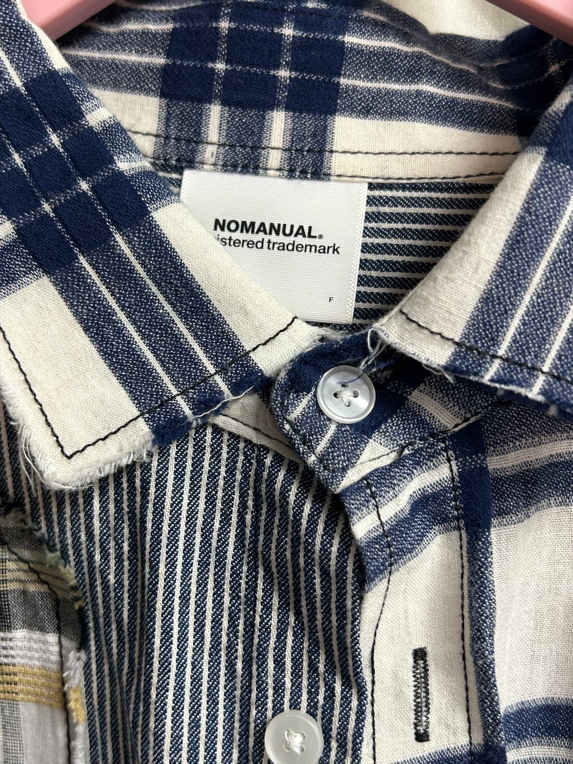 노매뉴얼 체크셔츠  상품이미지2