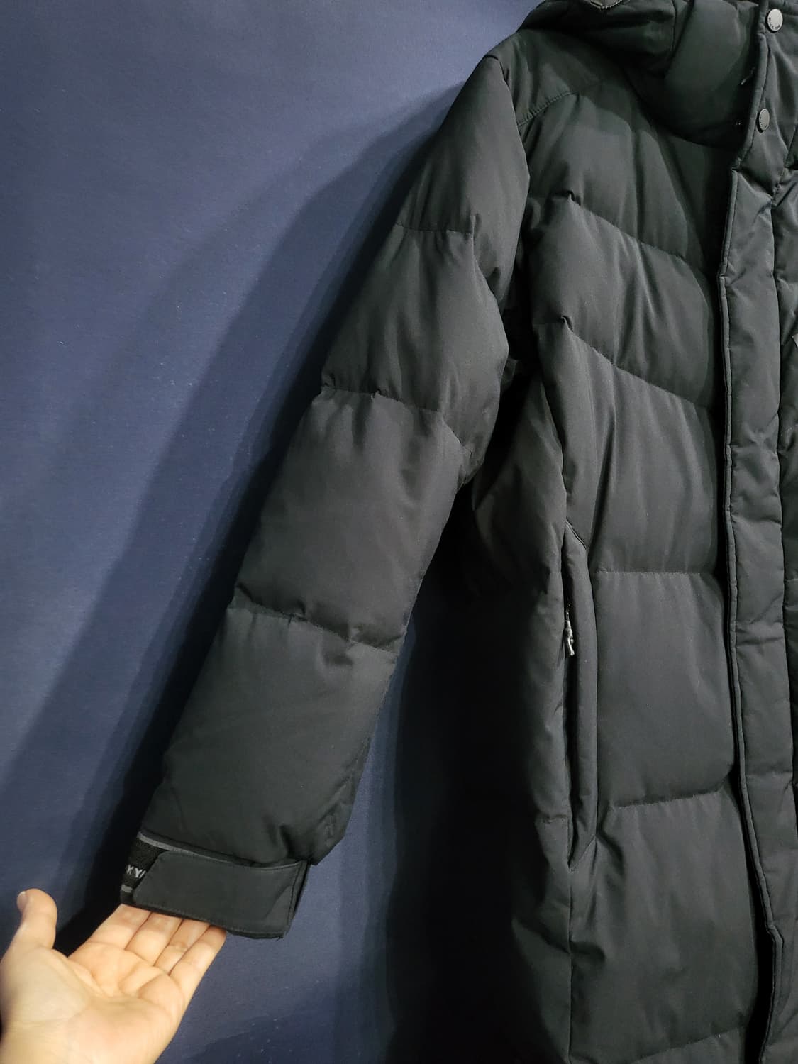 블랙야크 구스다운 롱패딩 상품이미지3