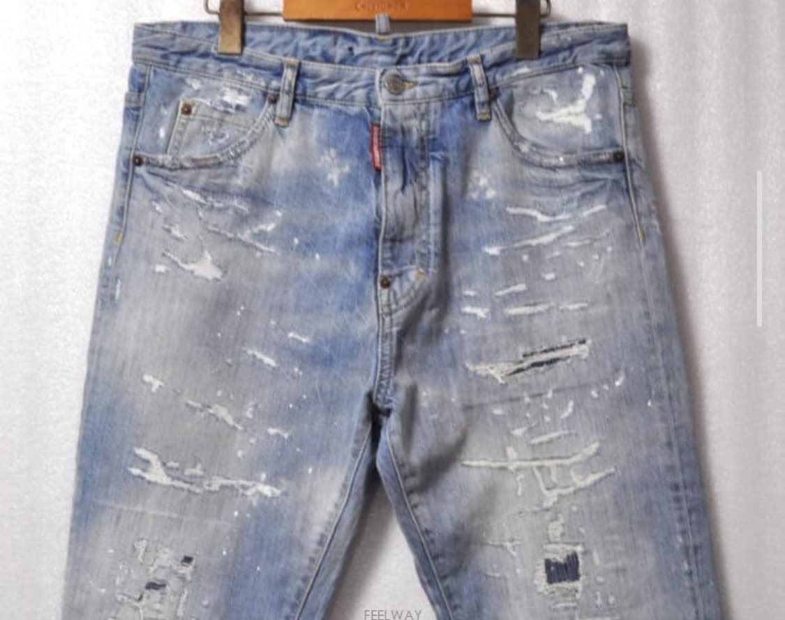 디스퀘어드/남성디스트로이드팬츠(허리30) 상품이미지3