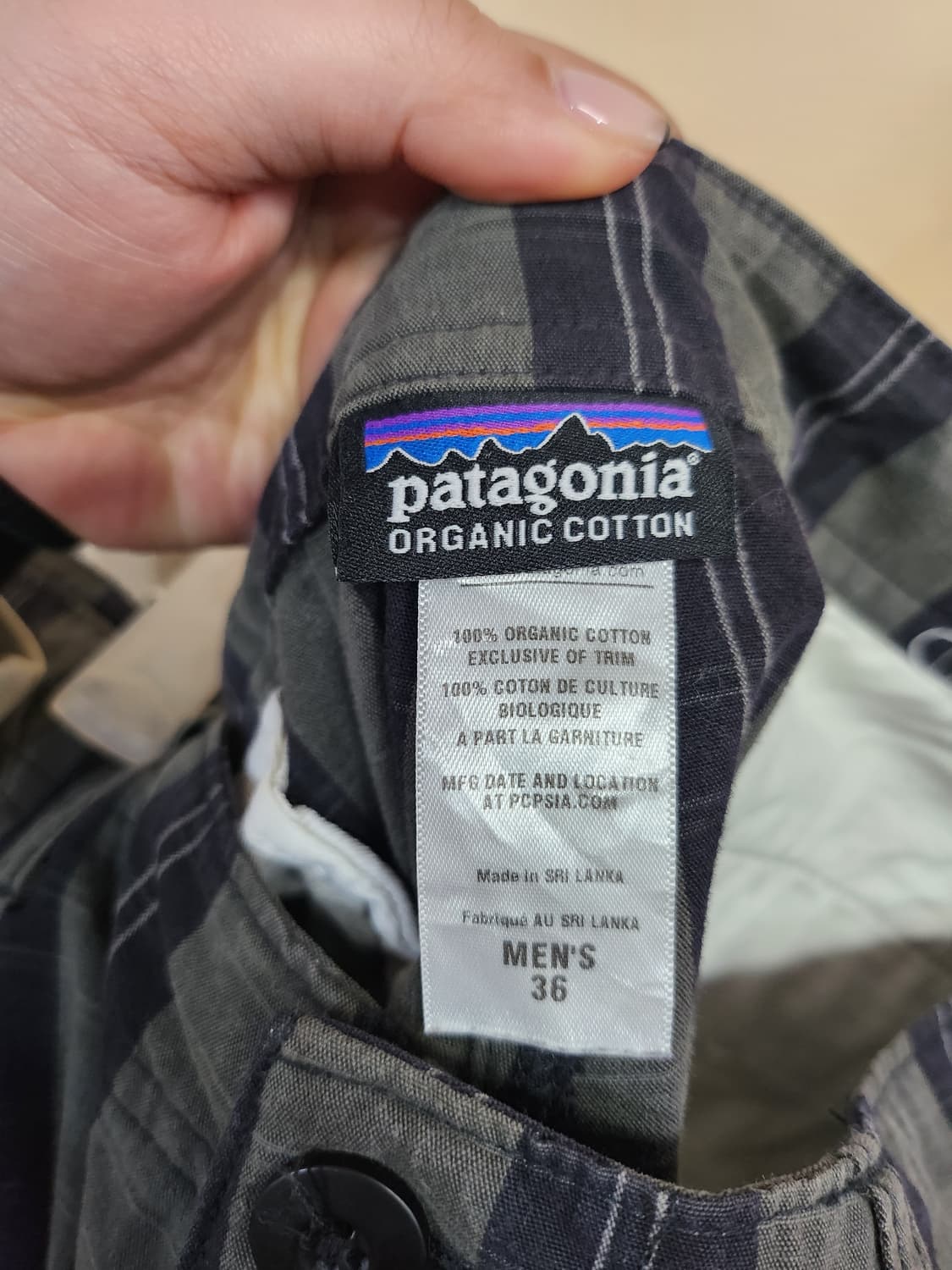 453) 파타고니아 체크 카고 반바지 상품이미지8