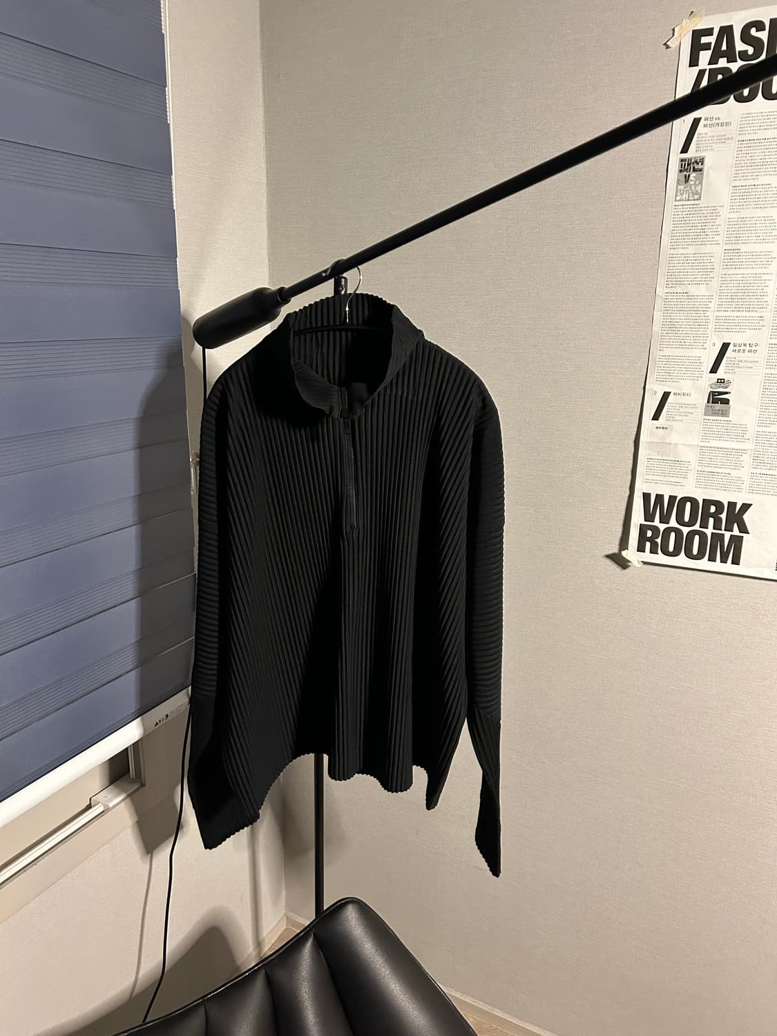 [3] 이세이미야케 옴므플리세 핸드워머 하프집업 상품이미지1