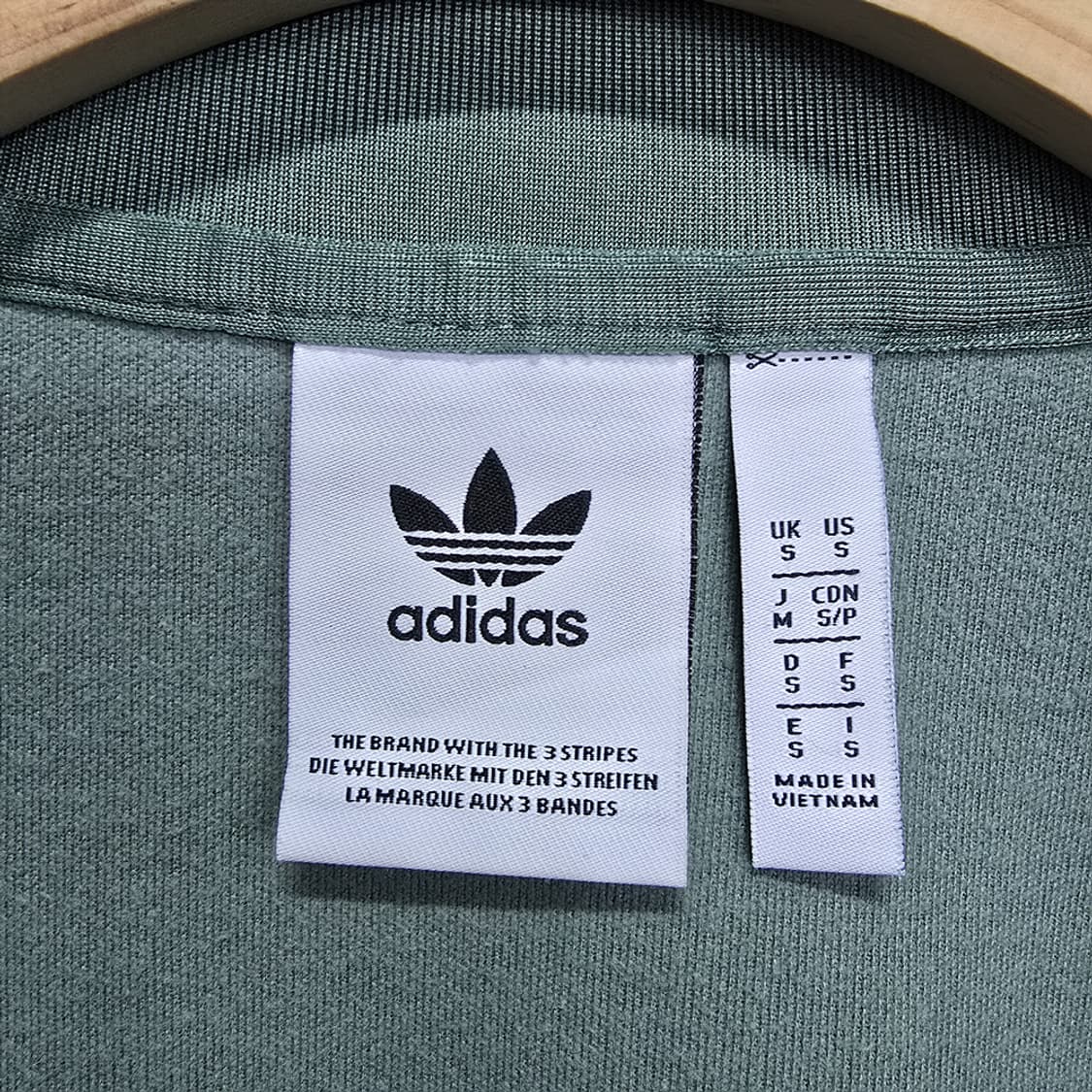 아디다스 베켄바우어 져지 올리브그린 트랙탑 상품이미지6