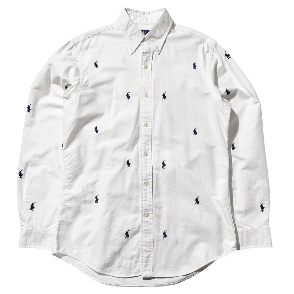 폴로 랄프로렌 멀티 포니 엠브로이디드 셔츠 화이트 상품이미지1