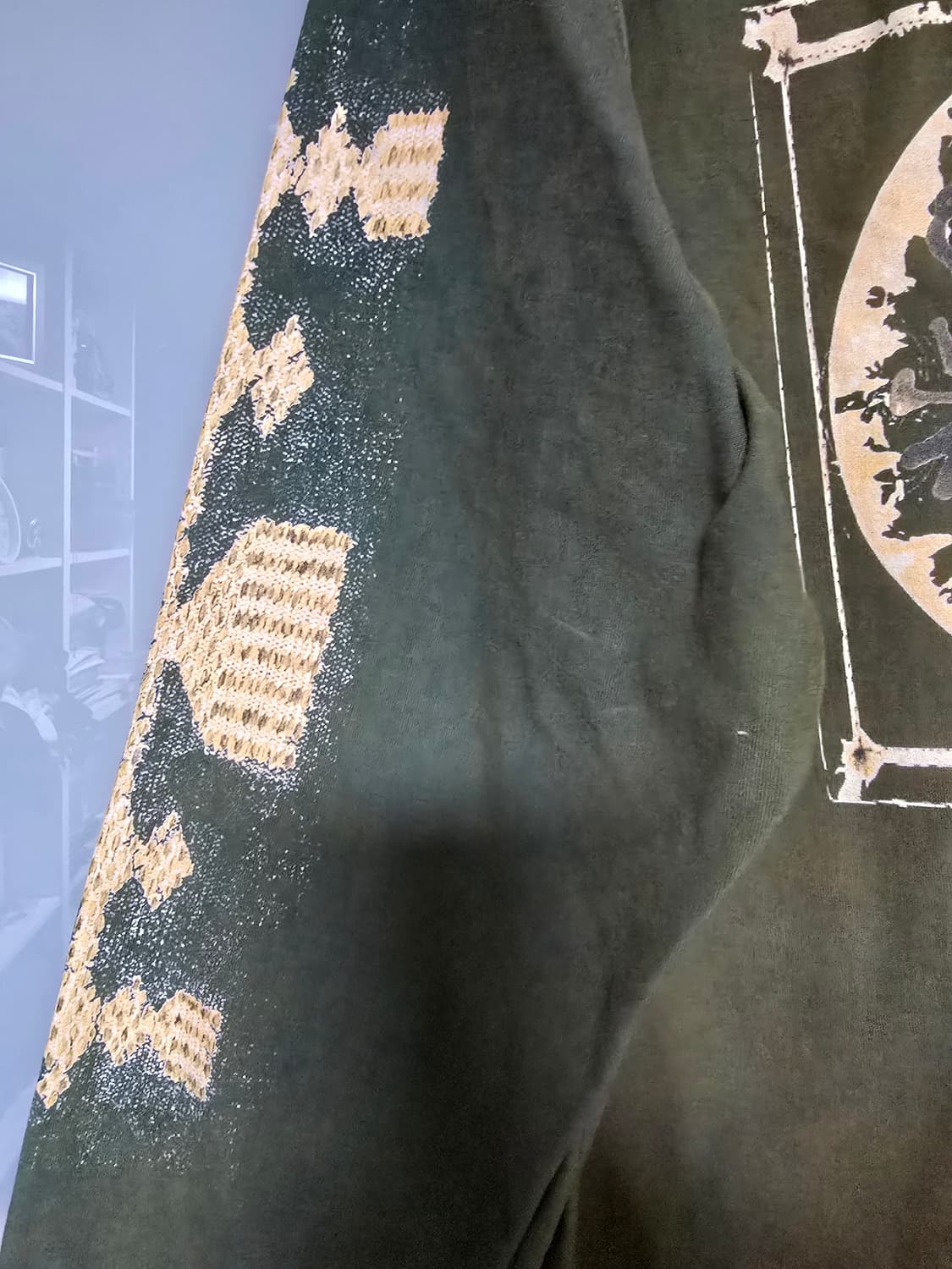 송포더뮤트 스웻 그린 48사이즈(105) 상품이미지4