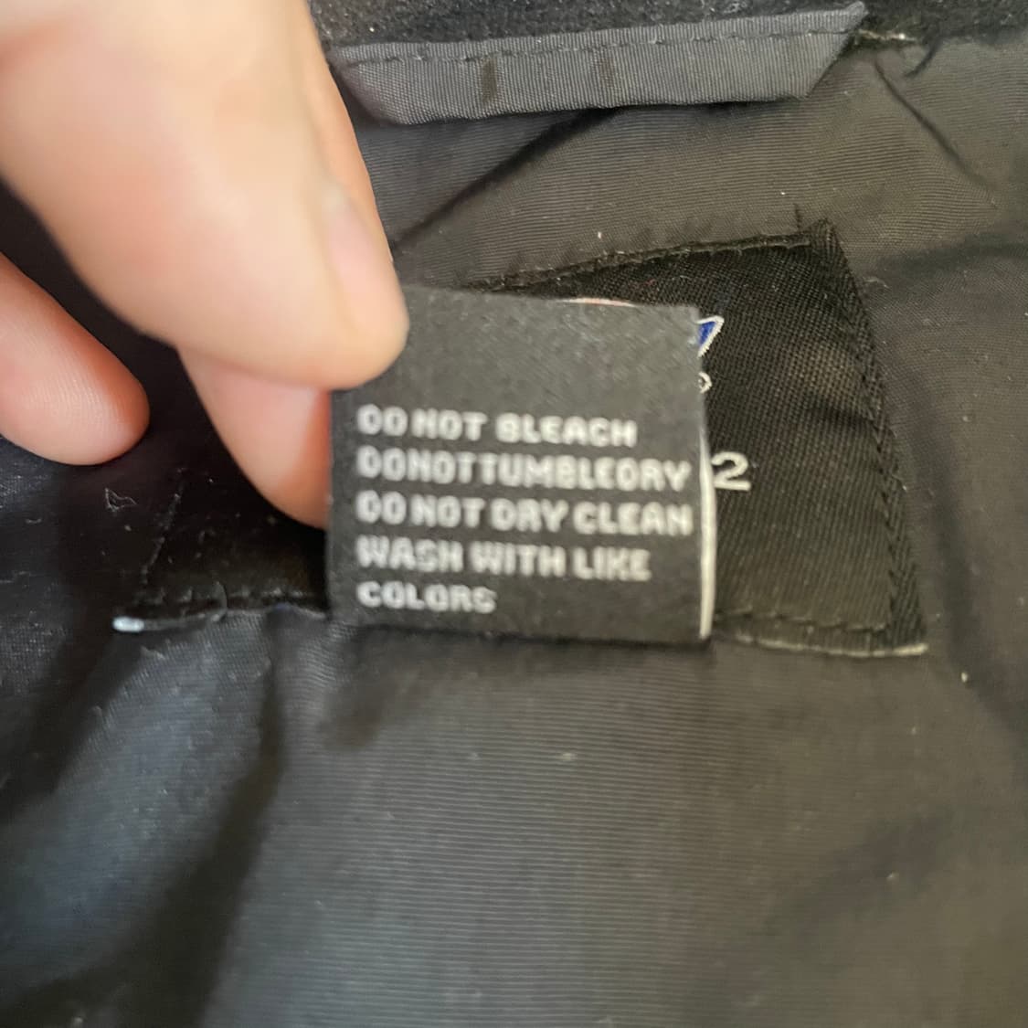 디키즈 빅 자수 로고 멀티포켓 블랙 후드 패딩 M 상품이미지5