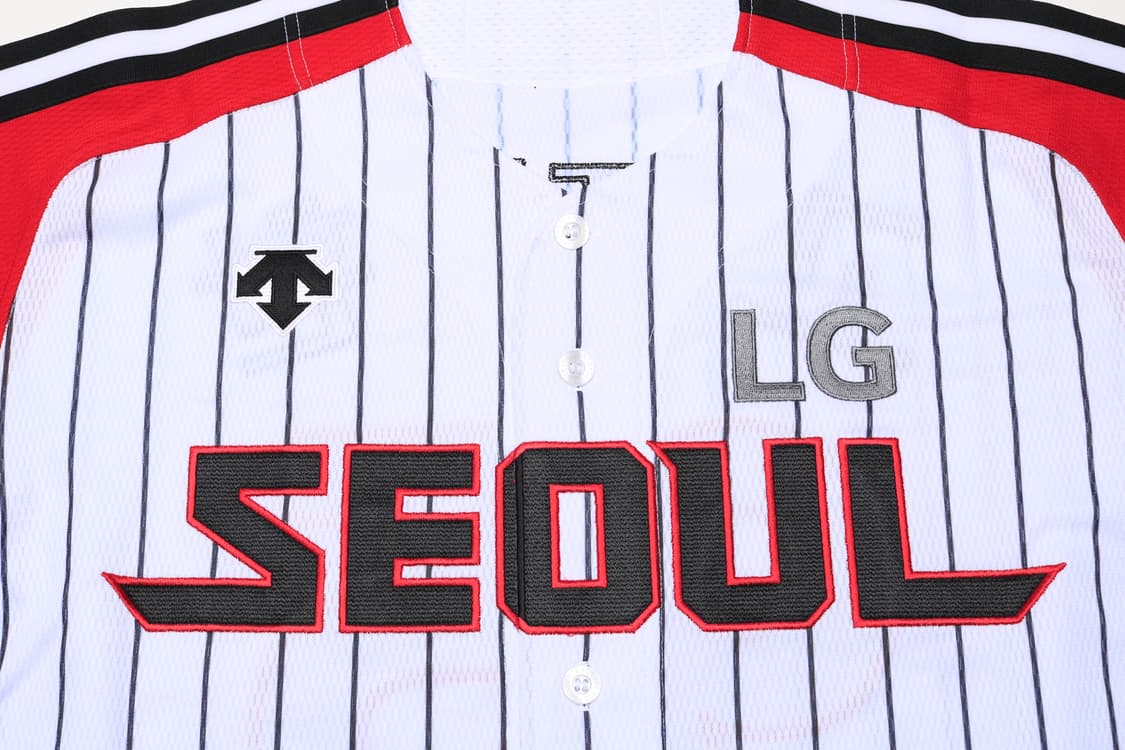  [XXL] 데상트 2019 LG트윈스 어센틱코치 지급용 유니폼 상품이미지2