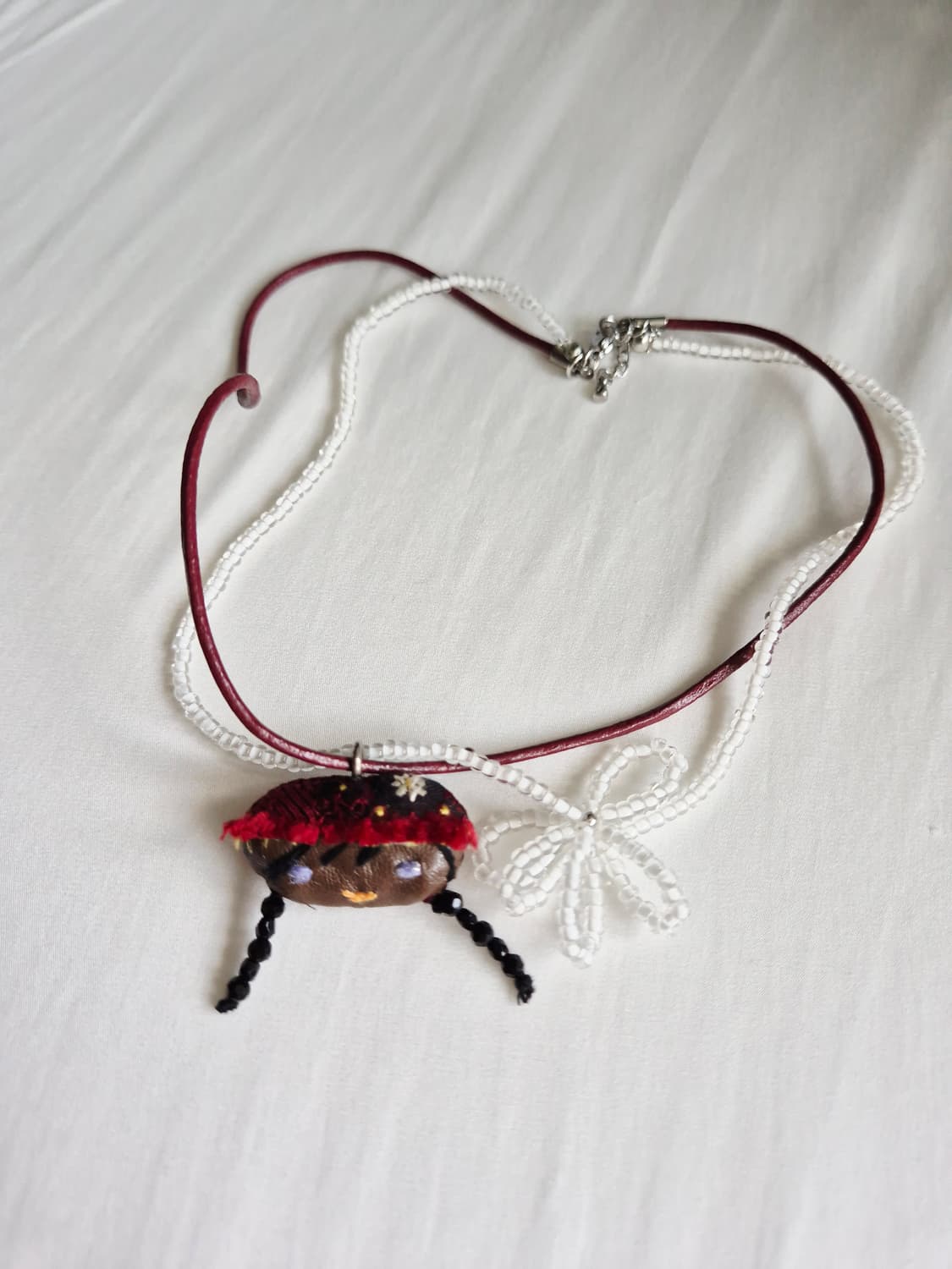 Fabric Doll Necklace 상품이미지2