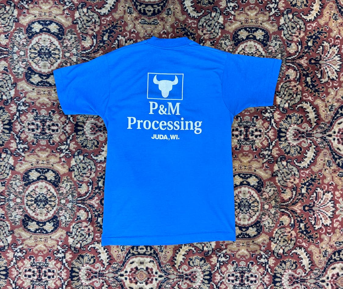 usa 빈티지 fruitoftheloom 싱글 스티치 반팔 L 707 상품이미지4