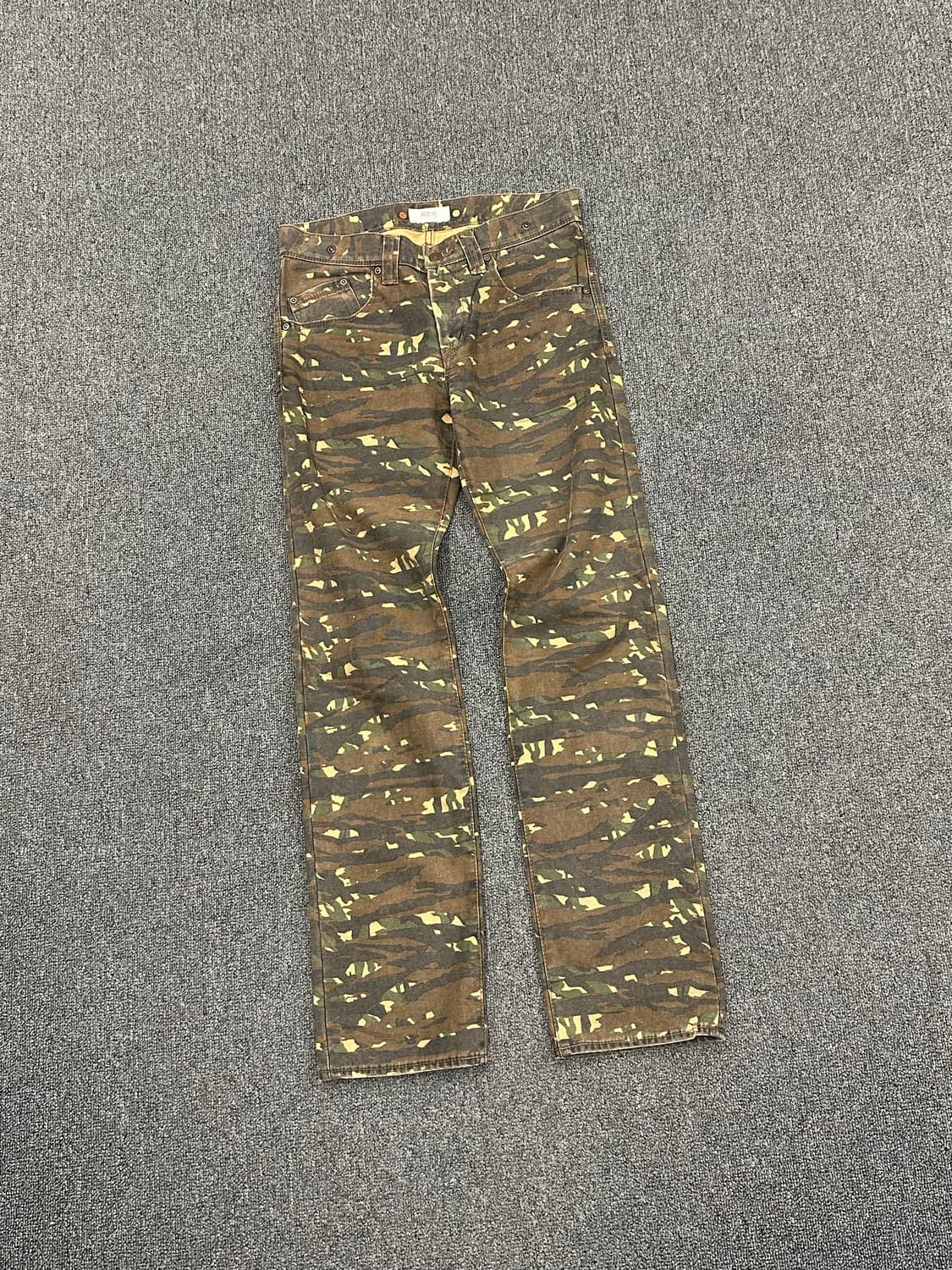 M)Japanese vintage 여성 카모 캐주얼 팬츠 상품이미지1