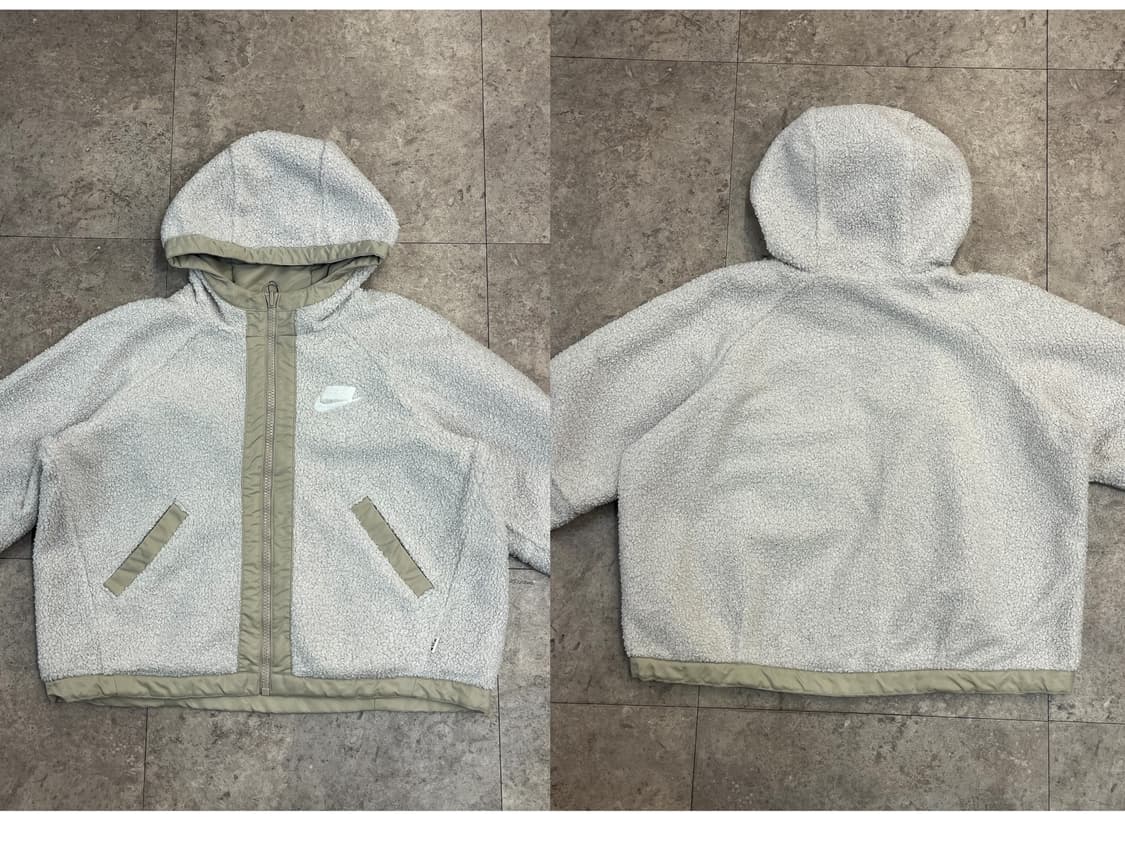 나이키 리버시블 후드 자켓 베이지 90 #csz2339 상품이미지9