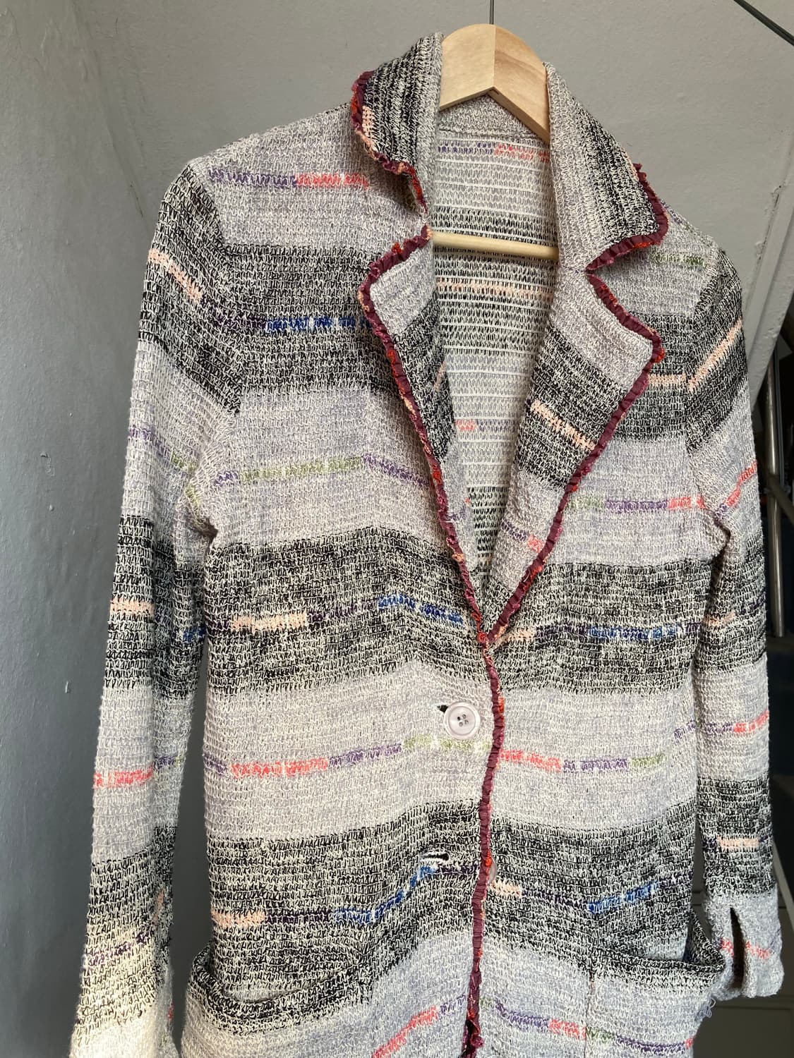 샤넬st 가벼운 트위드 롱 자켓 상품이미지3