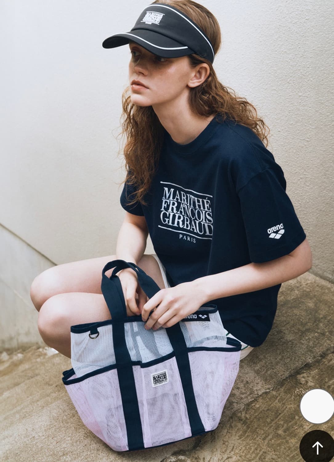 마리떼 프랑소와 저버 아레나 콜라보 메쉬 백 상품이미지1