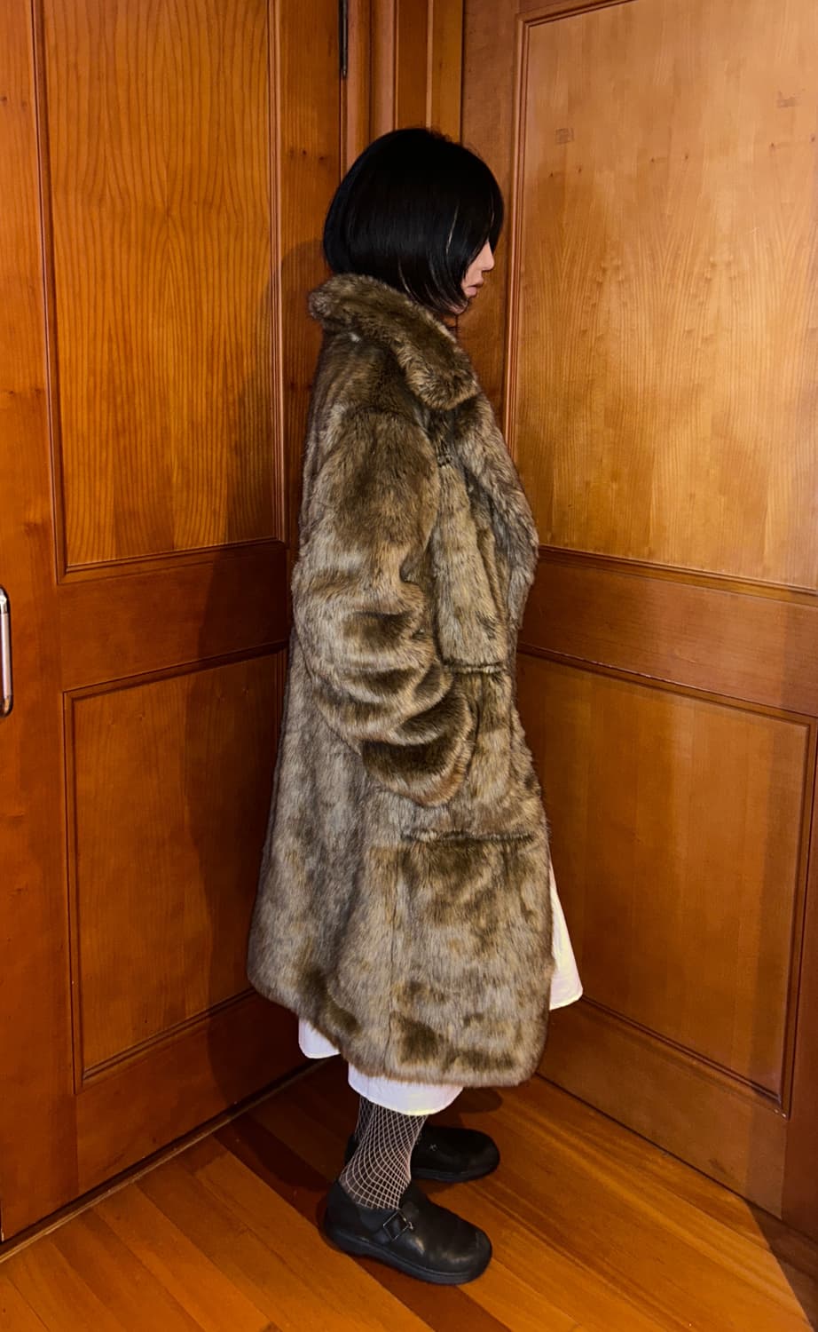 Heavy Long Fur Coat 상품이미지1