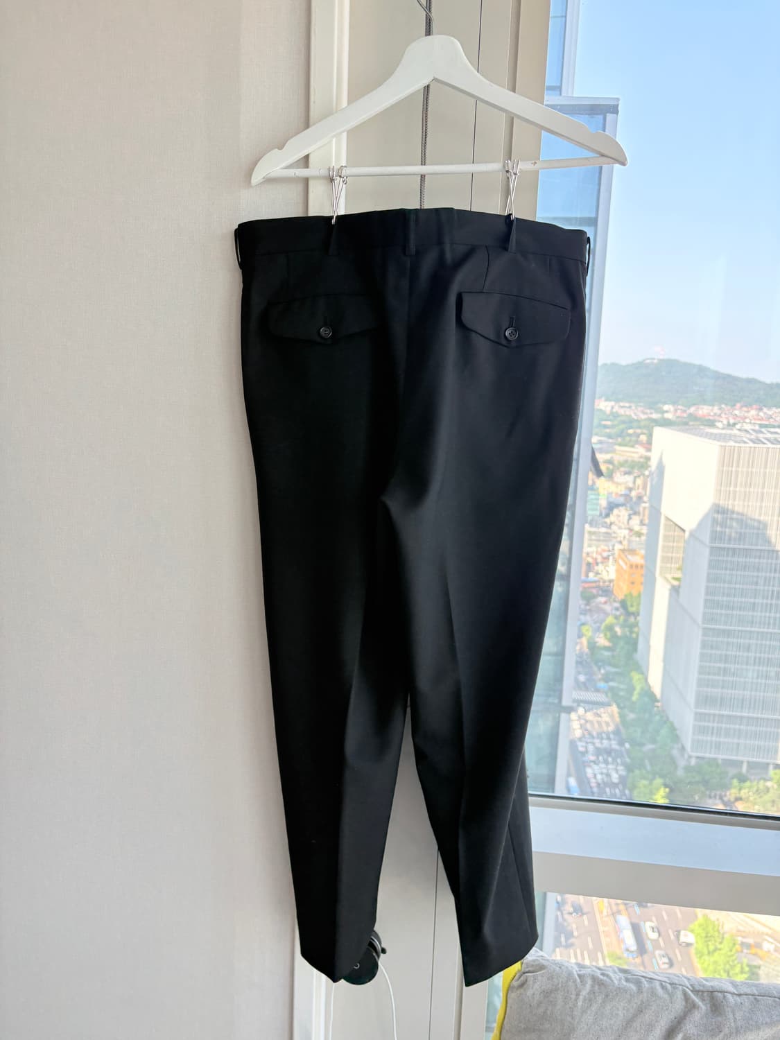 꼼데 블랙 슬랙스 상품이미지2