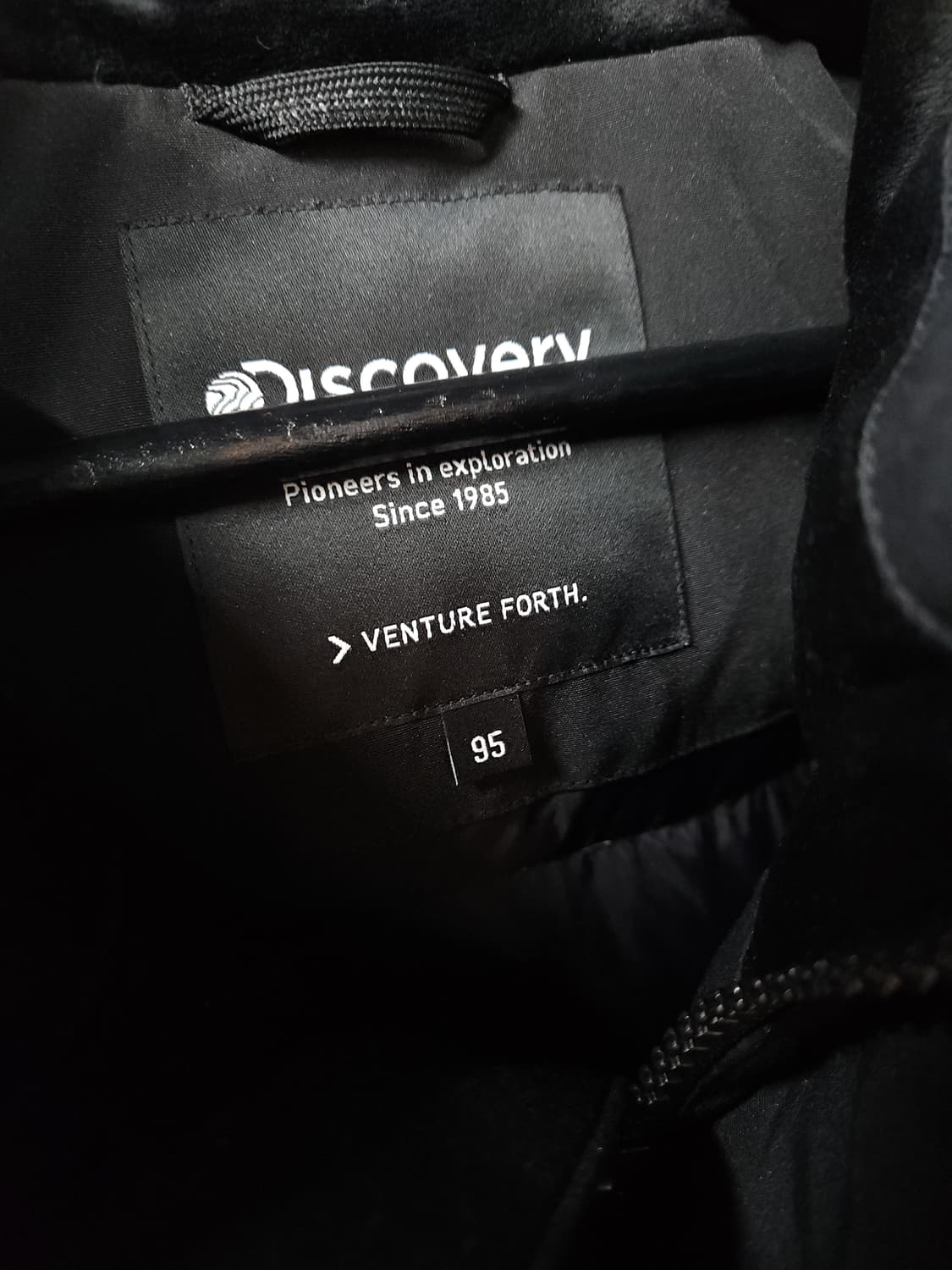 디스커버리 덕다운 하프 패딩 상품이미지4