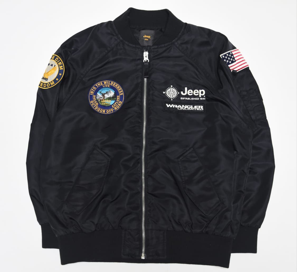 Jeep 블랙 블루종 자켓 145 상품이미지1