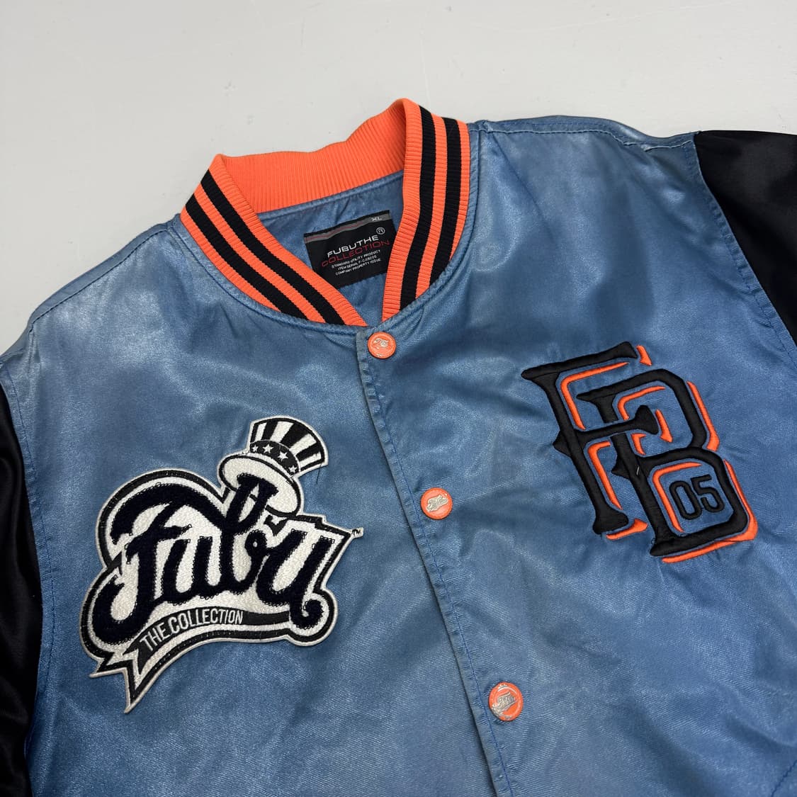 FUBU 후부 올드스쿨 빅로고 바시티 자켓 상품이미지4