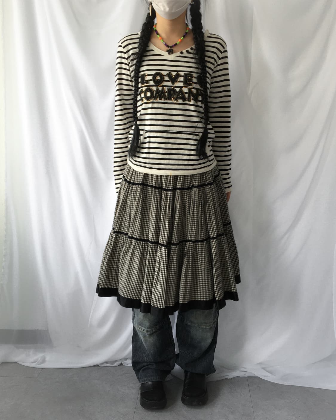 cat beads necklace 상품이미지7