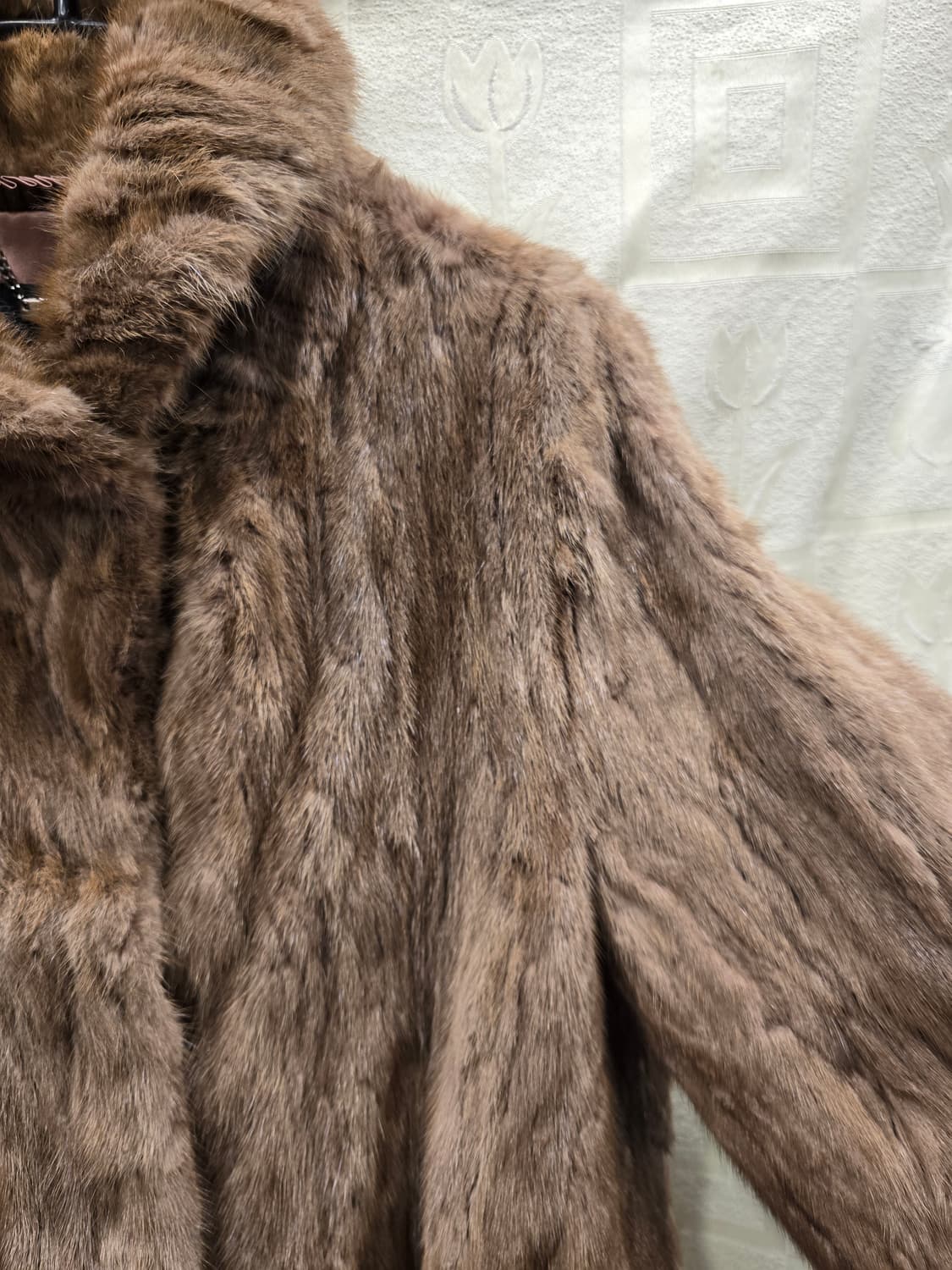 발렌시아 밍크 자켓 숏자켓 코트 55(S) 상품이미지4