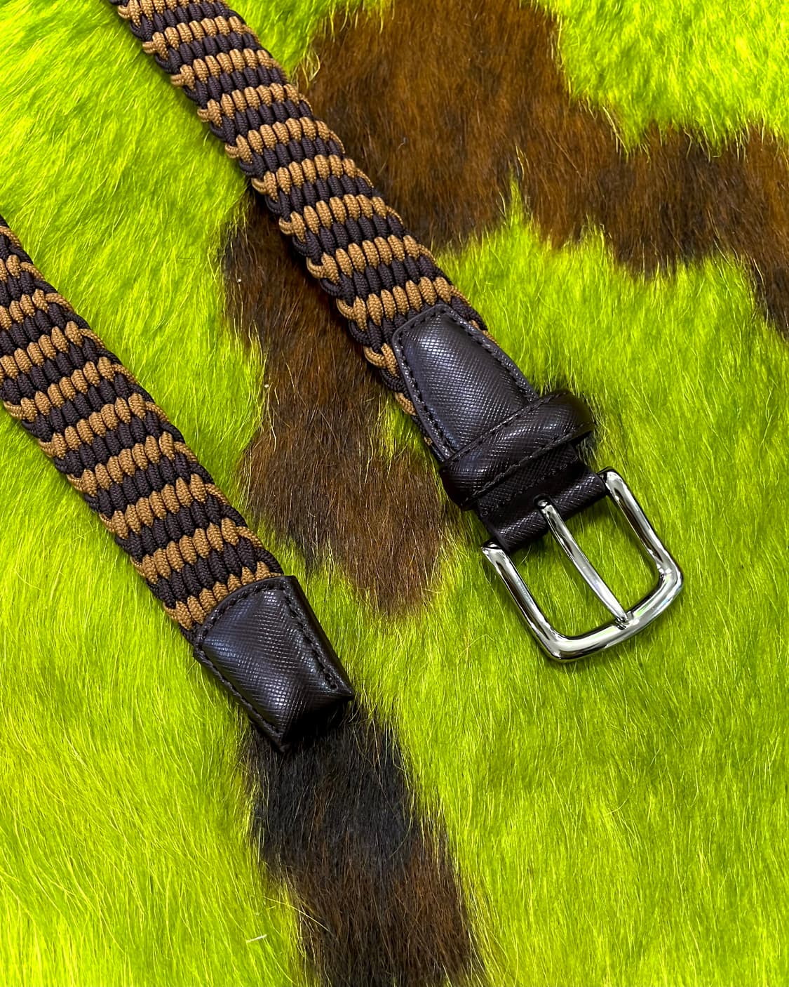 United Arrows Vintage Long Woven Belt 상품이미지5