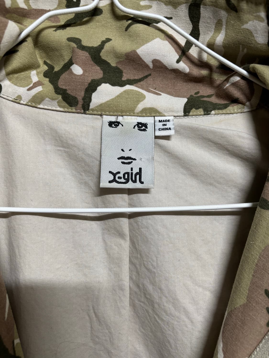 Xgirl 밀리터리 사파리 야상 자켓 상품이미지4