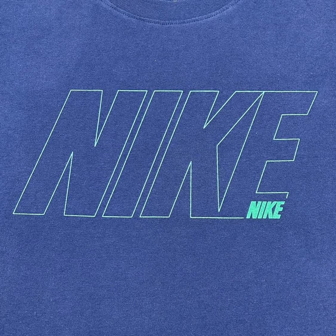 NIKE 드라이핏 크래픽 반팔티 네이비 XL 상품이미지2