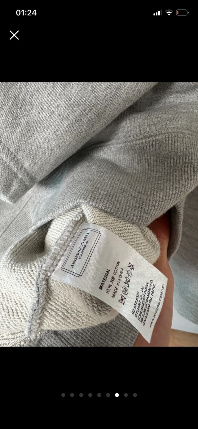 Andersson Bell wanderlust 후드티  XL 상품이미지7