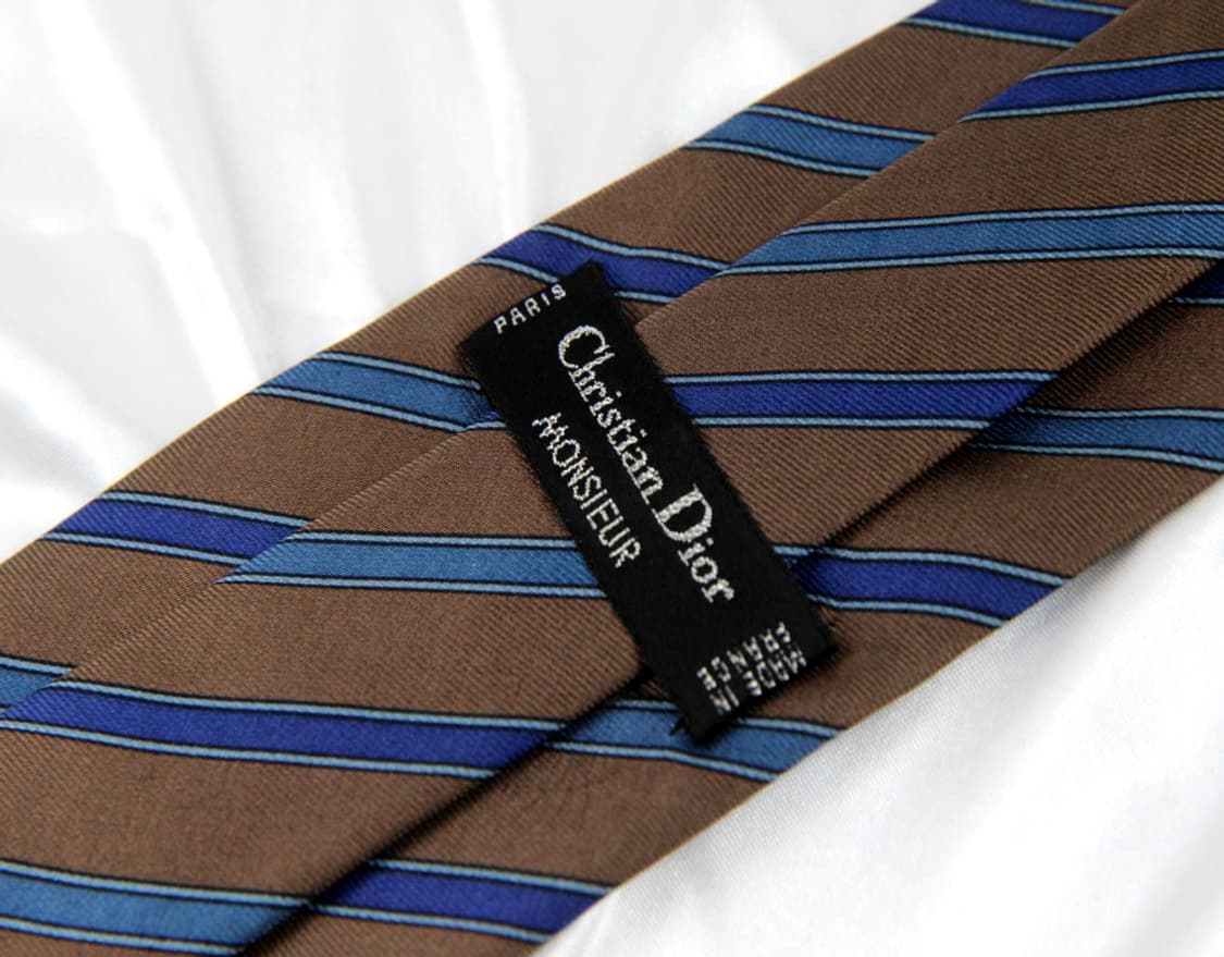 디올 7.8cm 미사용 S등급 남자 명품 넥타이 상품이미지3