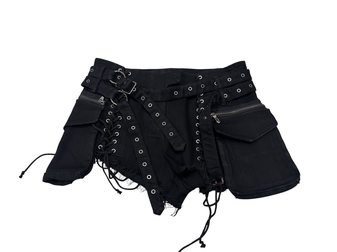 펑크레이브 숏팬츠 고스펑크 락펑크 상품이미지1