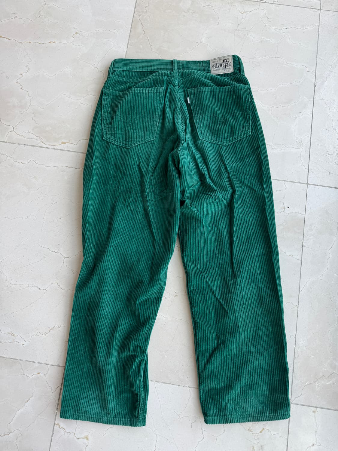 빈티지 리바이스 실버텝 코듀로이 팬츠 그린 사이즈 30 상품이미지5