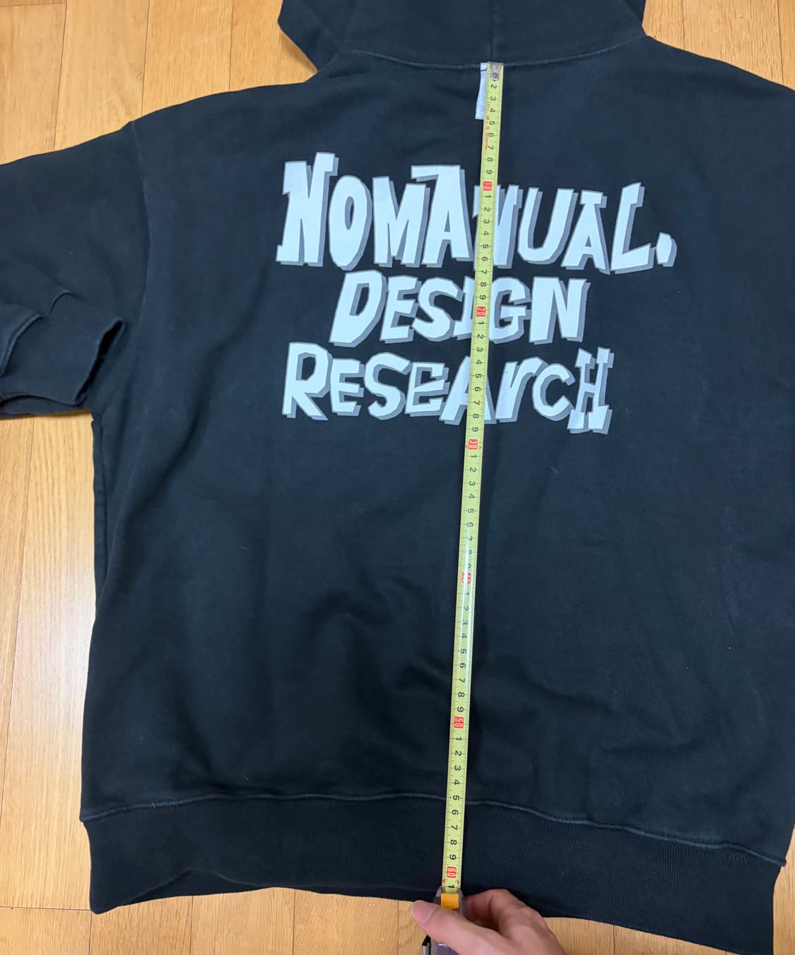 노매뉴얼 후드티 상품이미지3