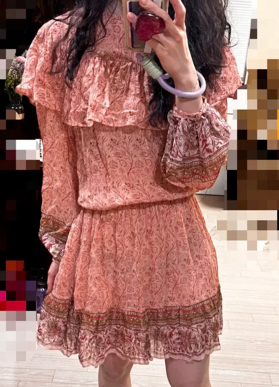 55 텍달린 새상품 바네사부르노 정가90만 에스닉 원피스 상품이미지1