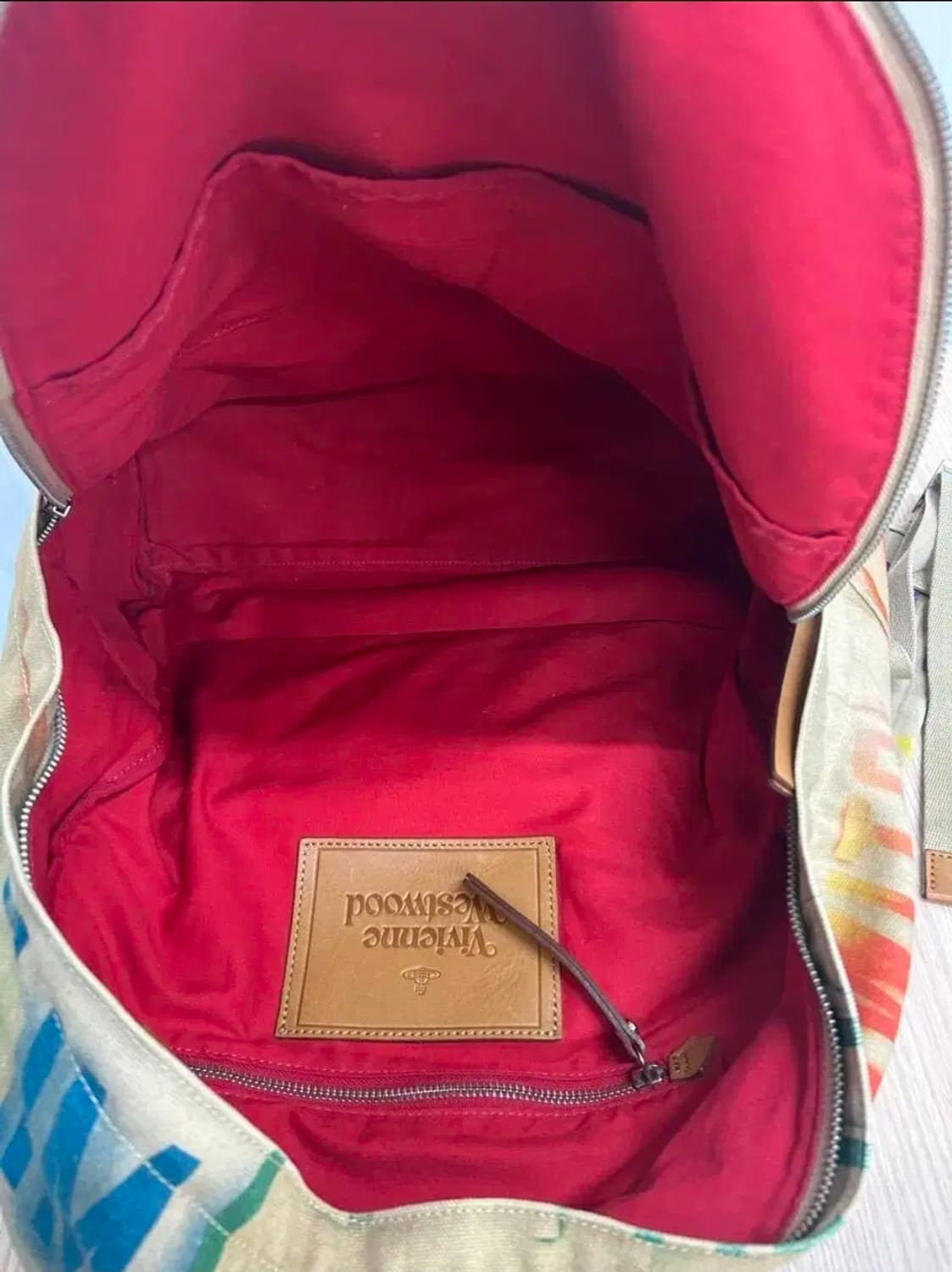 비비안 웨스트우드 락시크 캔버스 백팩 상품이미지6