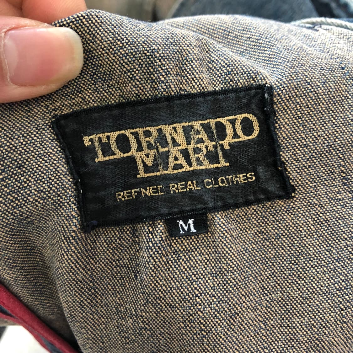 토네이도 마트 빈티지 페이딩 커버올 데님 자켓  상품이미지7